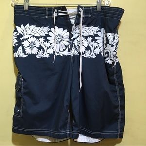 Men’s Speedo Swim Trunks, Drawstring Elastic Waist